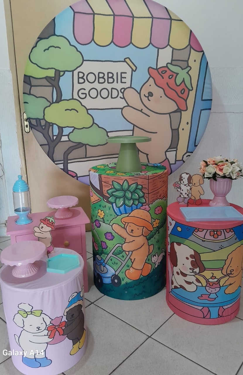 Kit Completo - Bobbie Goods - Bonequinha Preta Festas