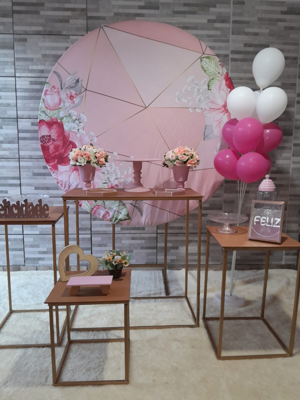 Kit Especial - Floral - Bonequinha Preta Festas