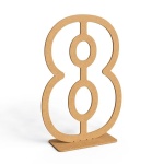 Número 8 de Mdf 60Cm - imagem 1