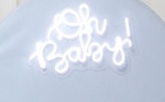 Letreiro Led Oh Baby - imagem 1