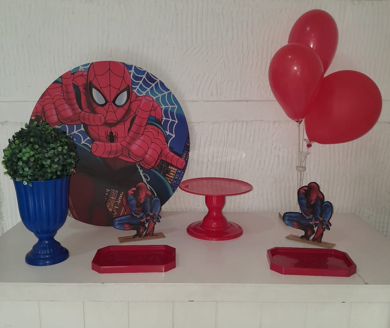 Kit Festa Na Mesa - Homem Aranha - Bonequinha Preta Festas