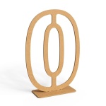 Número 0 de Chão de Mdf - imagem 1