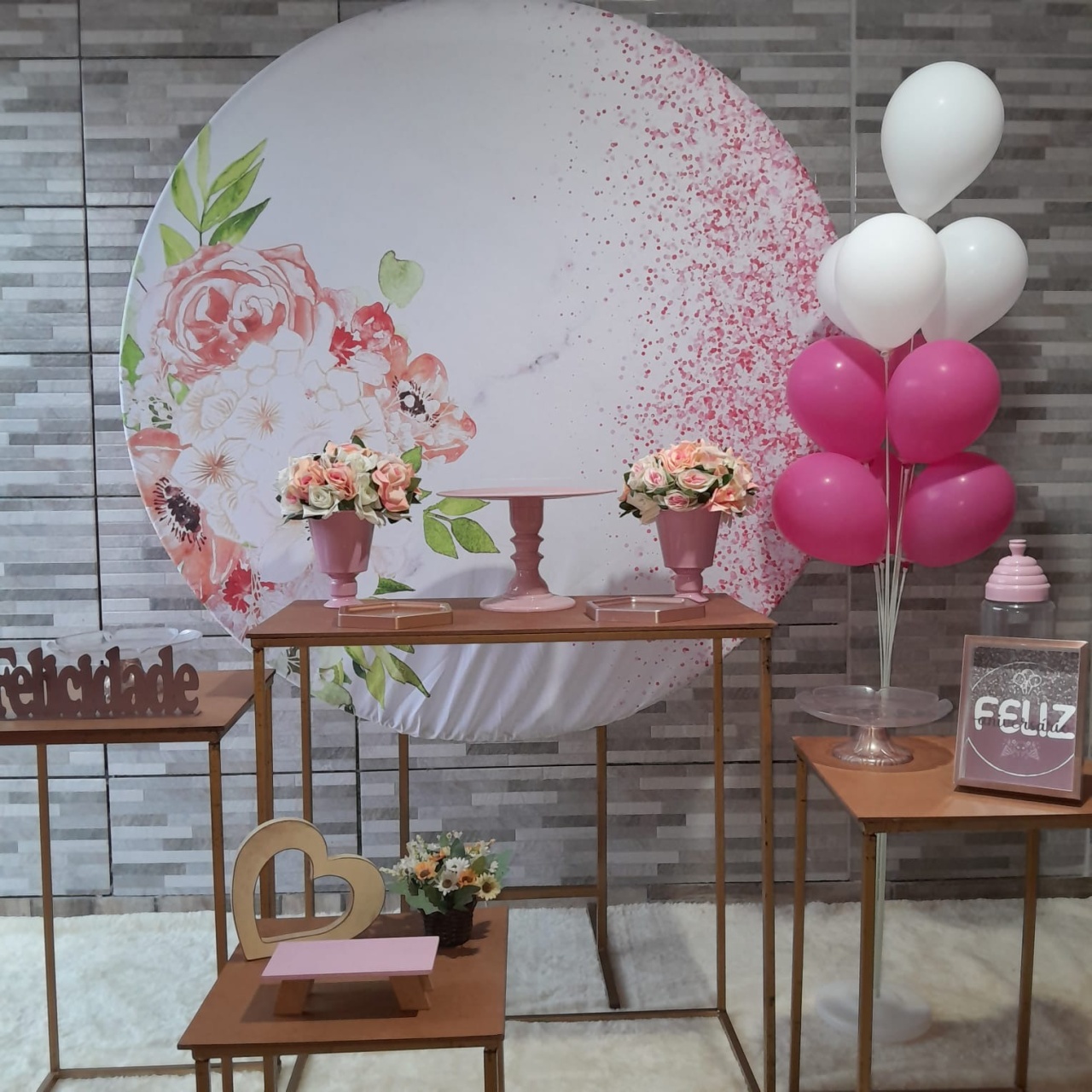 Kit Especial - Floral  - Bonequinha Preta Festas