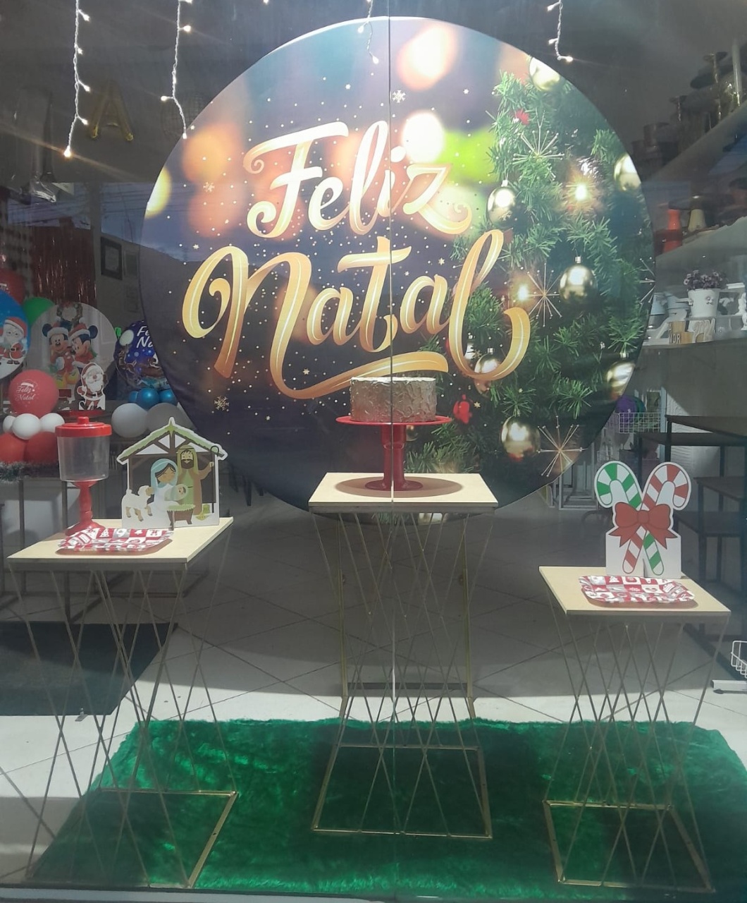Kit Básico - Natal (Mesa de Ferro) - Bonequinha Preta Festas