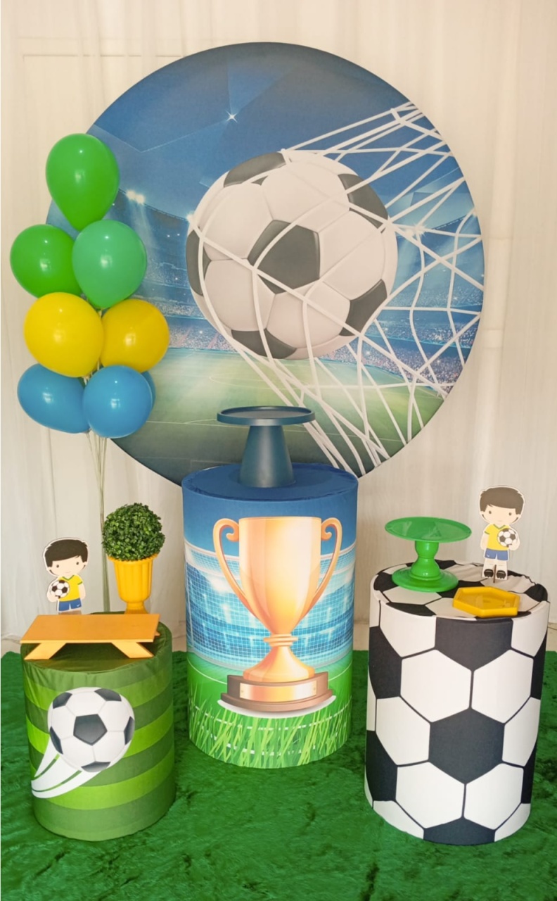 Kit Básico - Futebol - Bonequinha Preta Festas