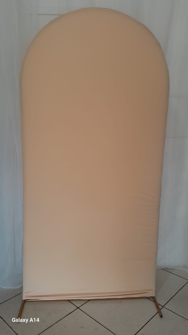 Capa Para Painel Romano Creme - Bonequinha Preta Festas