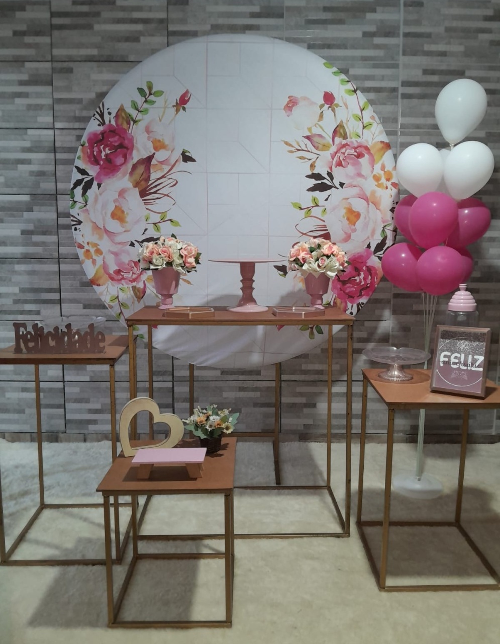 Kit Especial - Floral - Bonequinha Preta Festas