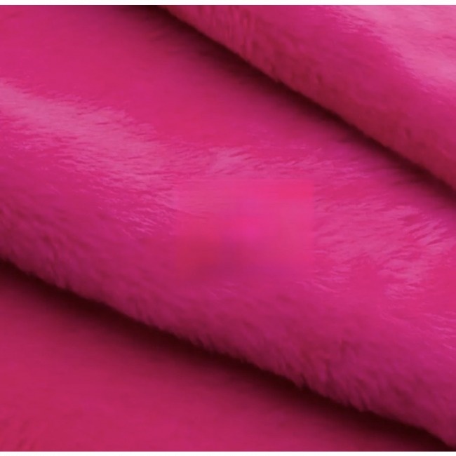 Tapete de Pelúcia G - Rosa Pink - Bonequinha Preta Festas
