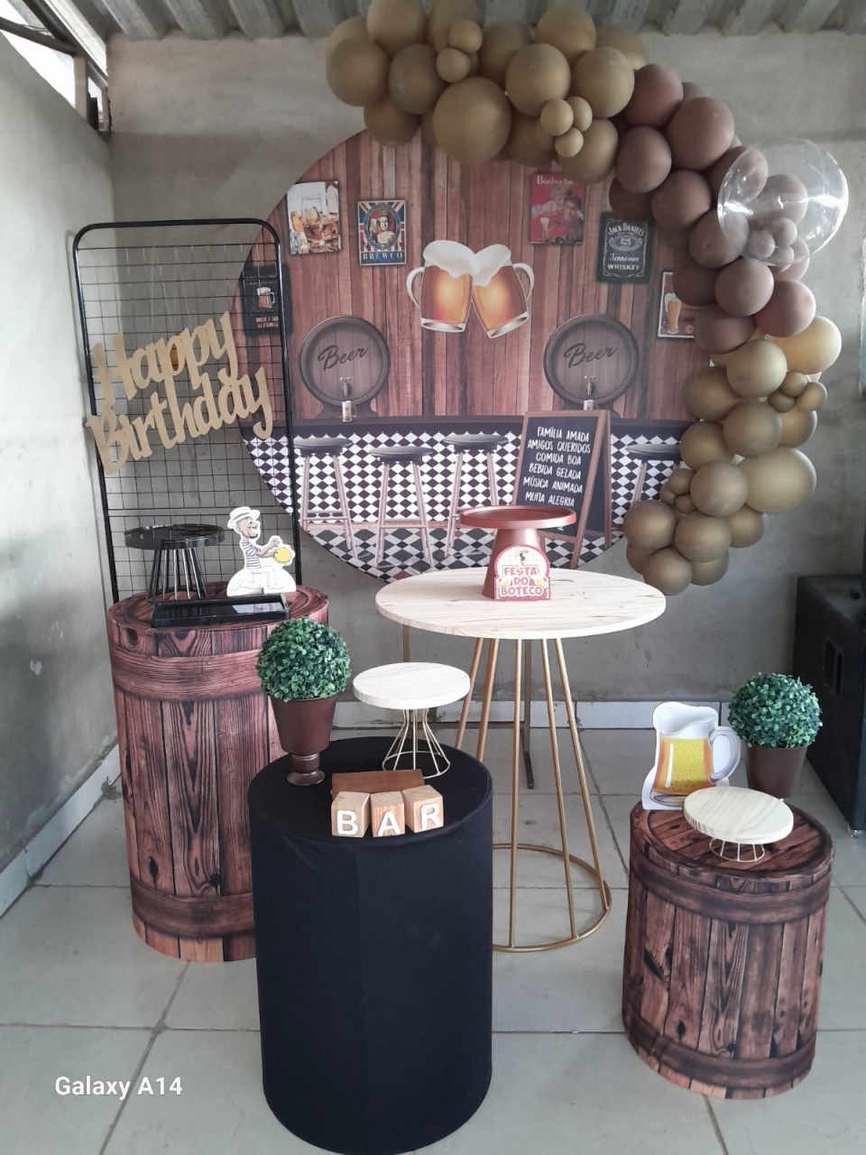 Kit Luxo - Boteco - Bonequinha Preta Festas