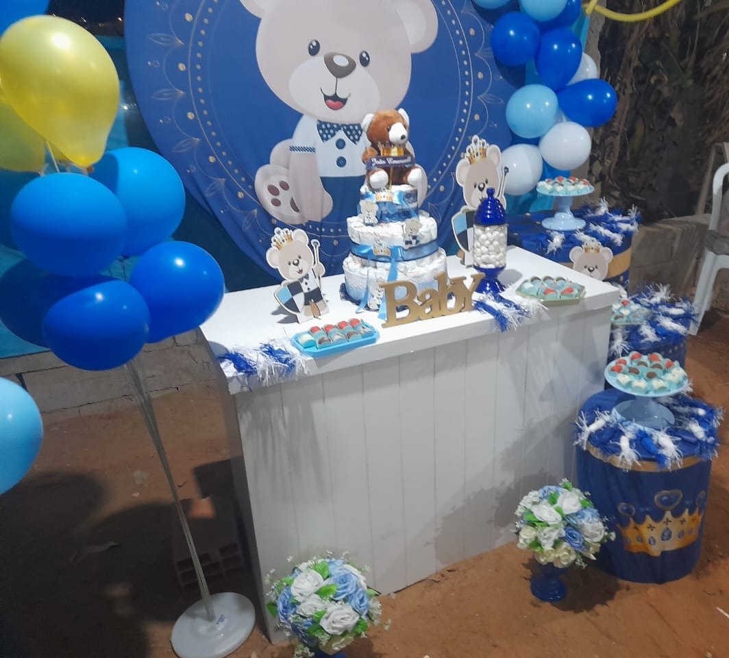 Kit Especial - Ursinho Príncipe - Bonequinha Preta Festas