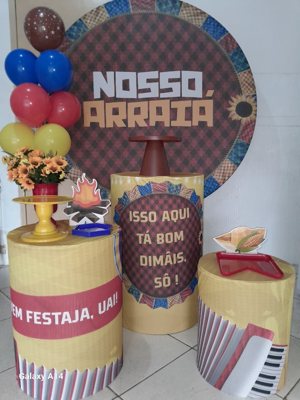 Kit P - Arraiá / Festa Junina - Bonequinha Preta Festas