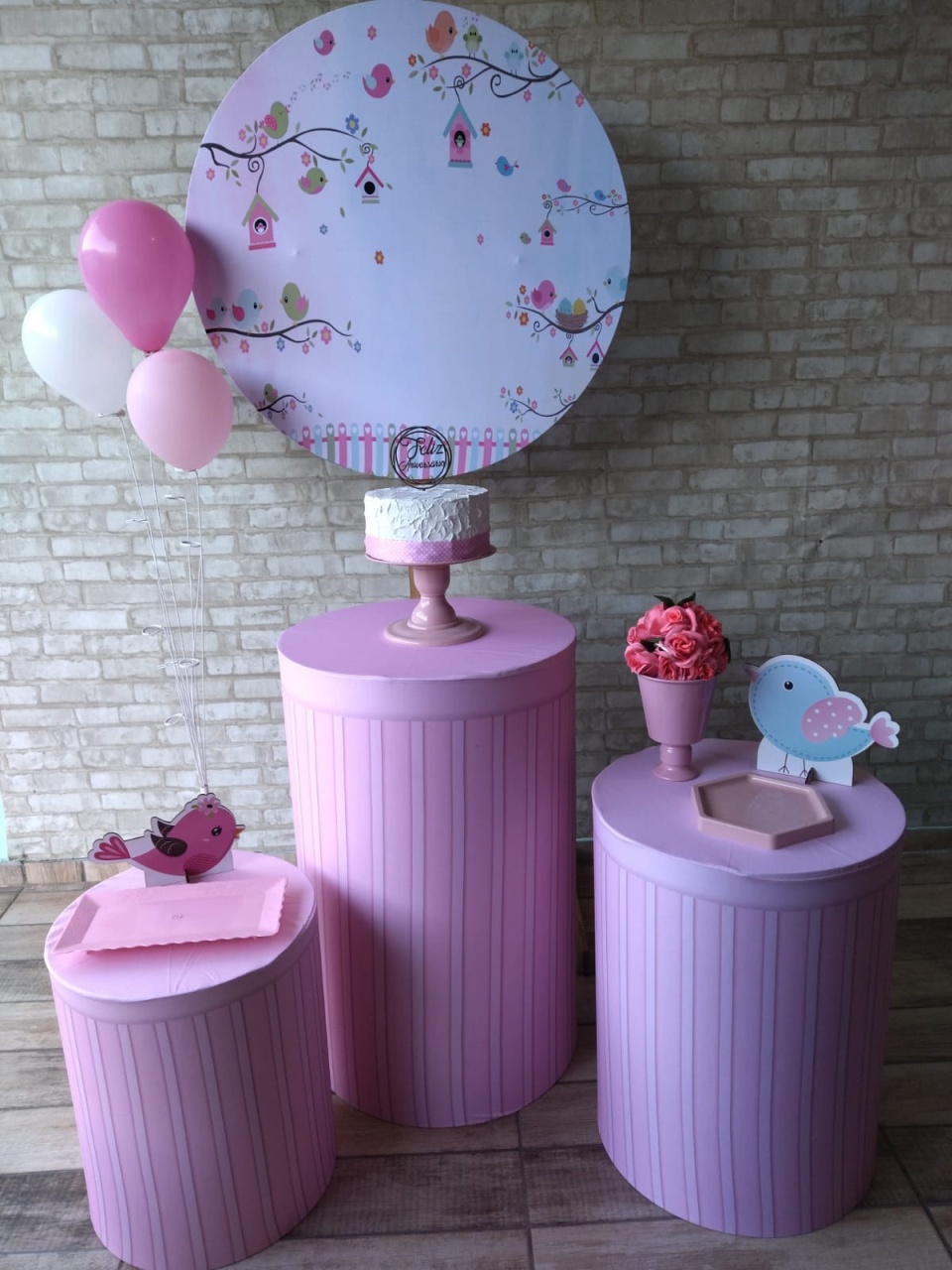 Kit Mini Festa - Jardim Encantado - Bonequinha Preta Festas