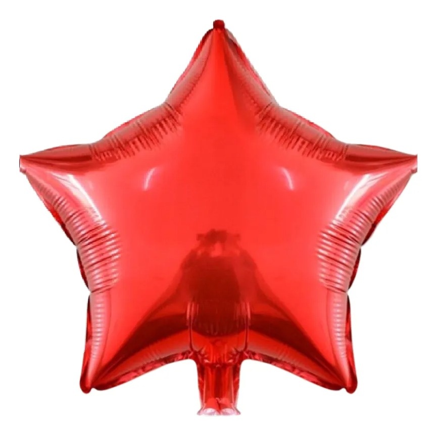 Balão Foil/Metalizado Estrela 18"/45Cm - Bonequinha Preta Festas