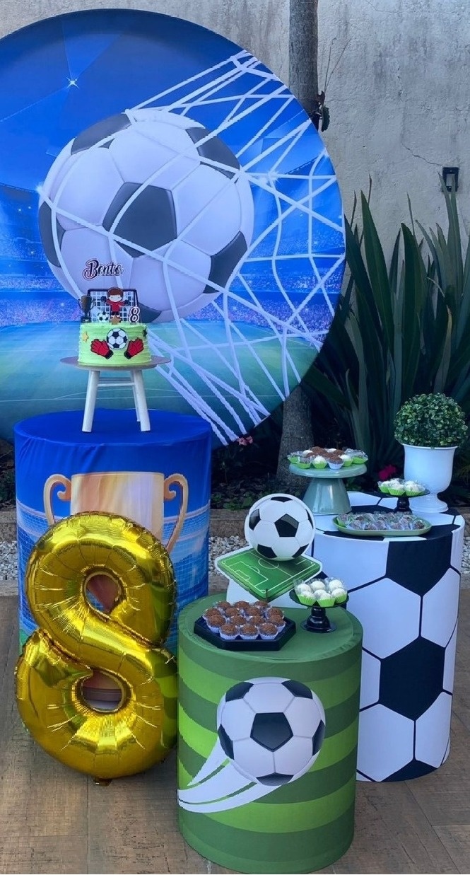 Kit Básico - Futebol - Bonequinha Preta Festas