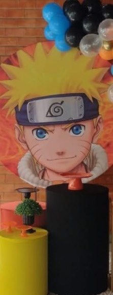 Kit Básico - Naruto - Bonequinha Preta Festas