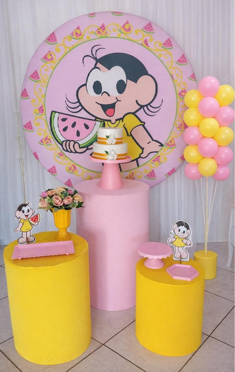 Kit Básico - Magali - Bonequinha Preta Festas