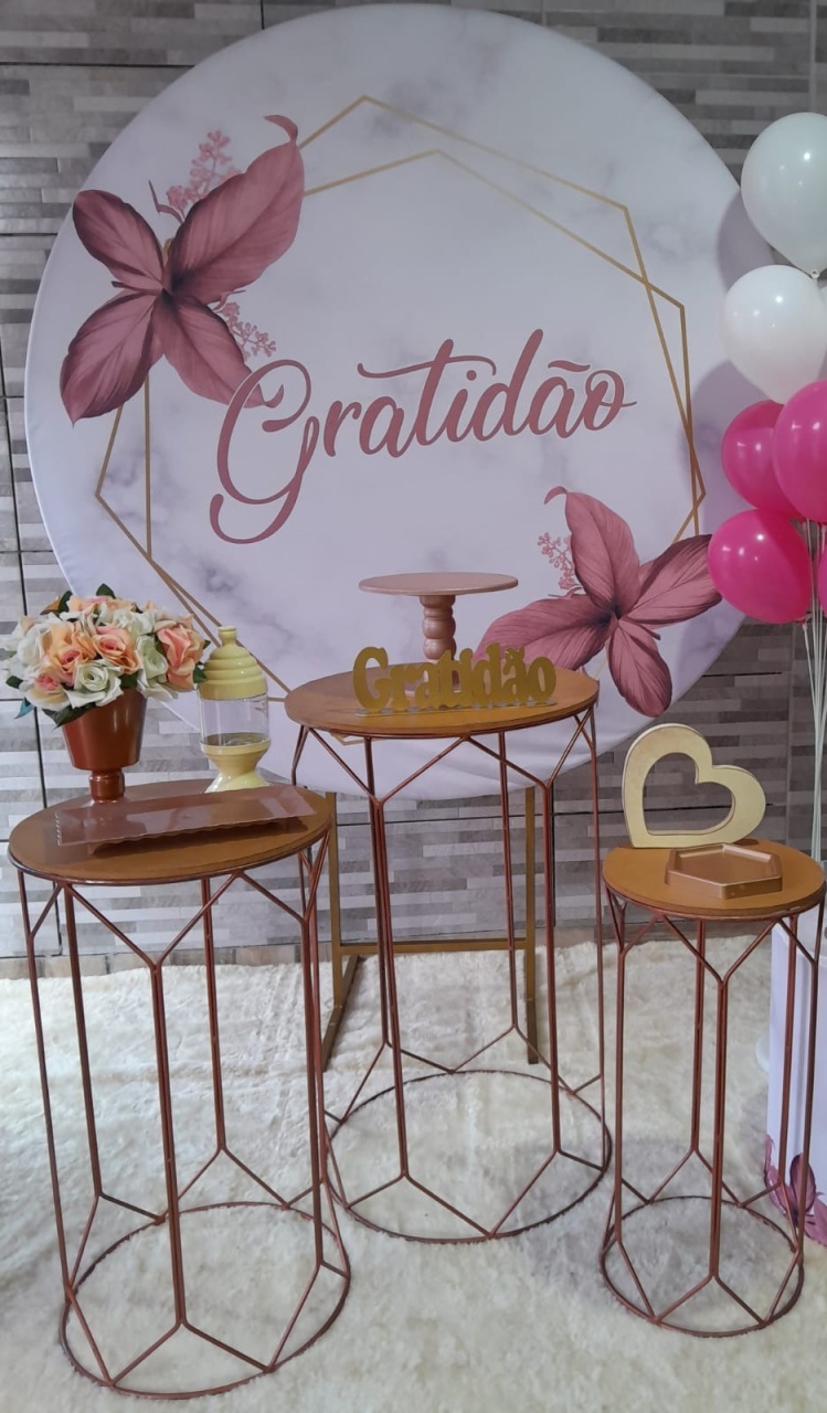 Kit Básico - Gratidão Cilindro de Ferro - Bonequinha Preta Festas