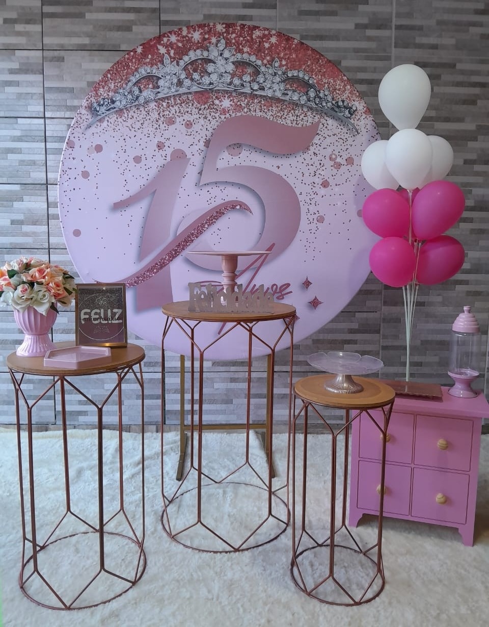 Kit Completo - 15 Anos - Bonequinha Preta Festas