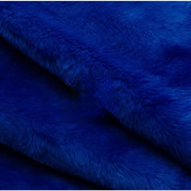Tapete de Pelúcia G - Azul Royal - Bonequinha Preta Festas