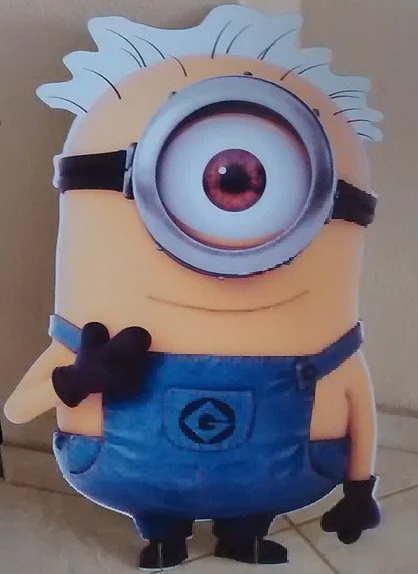 Display de Chão Minions - Bonequinha Preta Festas