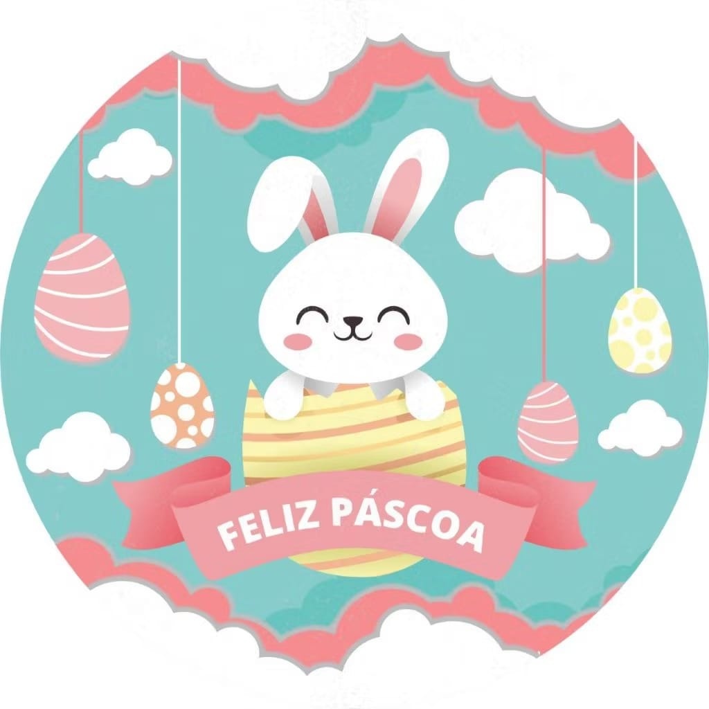 Kit Festa Na Mesa - Páscoa - Bonequinha Preta Festas