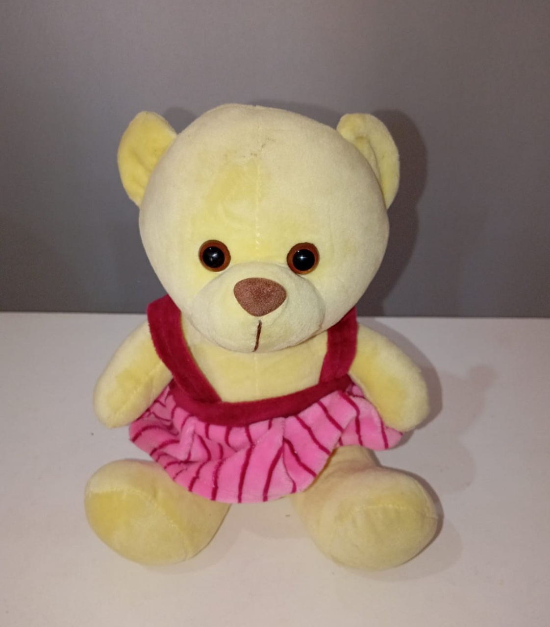 Urso de Pelúcia Menina Pequeno - Bonequinha Preta Festas