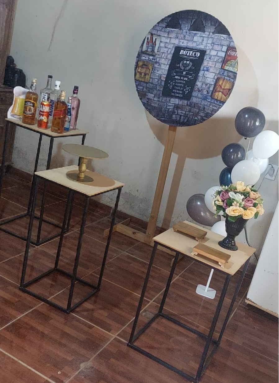 Kit Mini Festa - Boteco - Bonequinha Preta Festas
