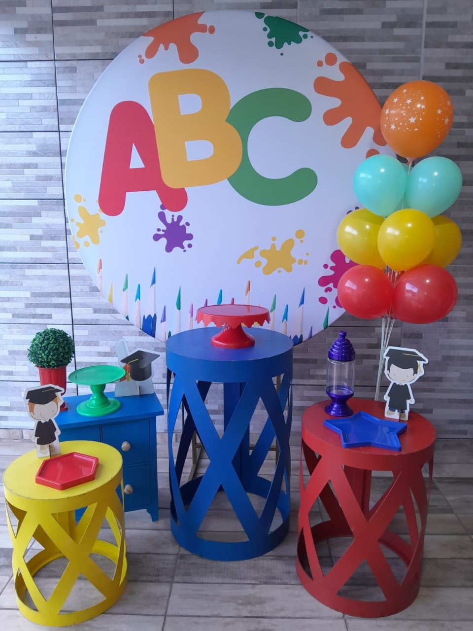 Kit Completo - Formatura Abc - Bonequinha Preta Festas