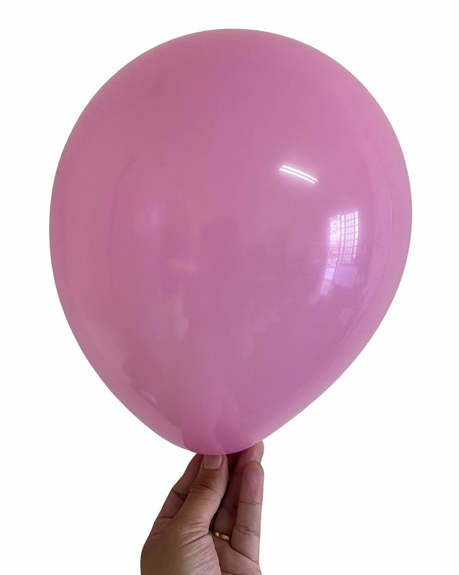Balão de Látex Avulso Tamanho 9 Liso - Bonequinha Preta Festas
