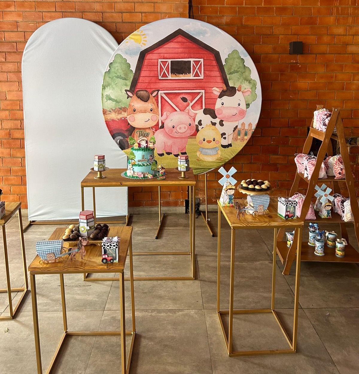 Kit Luxo - Fazendinha - Bonequinha Preta Festas