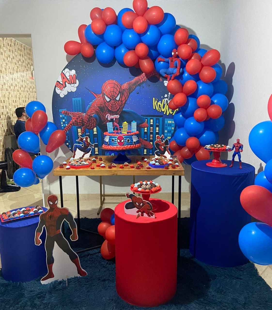 Kit Especial - Homem Aranha - Bonequinha Preta Festas