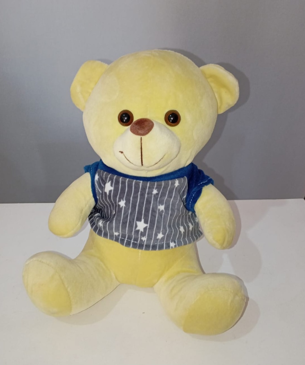 Urso de Pelúcia Menino Médio - Bonequinha Preta Festas