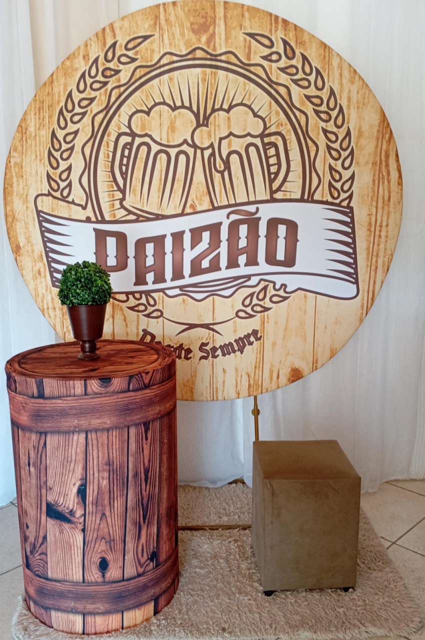Kit Instagramável - Dia dos Pais - Bonequinha Preta Festas