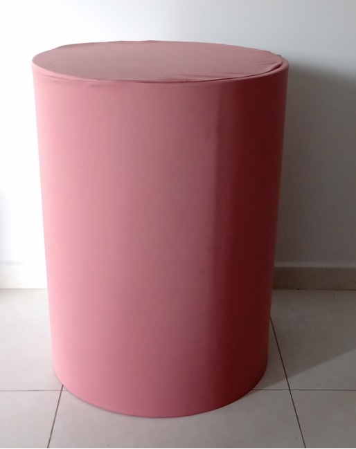 Capa Para Cilindro G - Rosé - Bonequinha Preta Festas