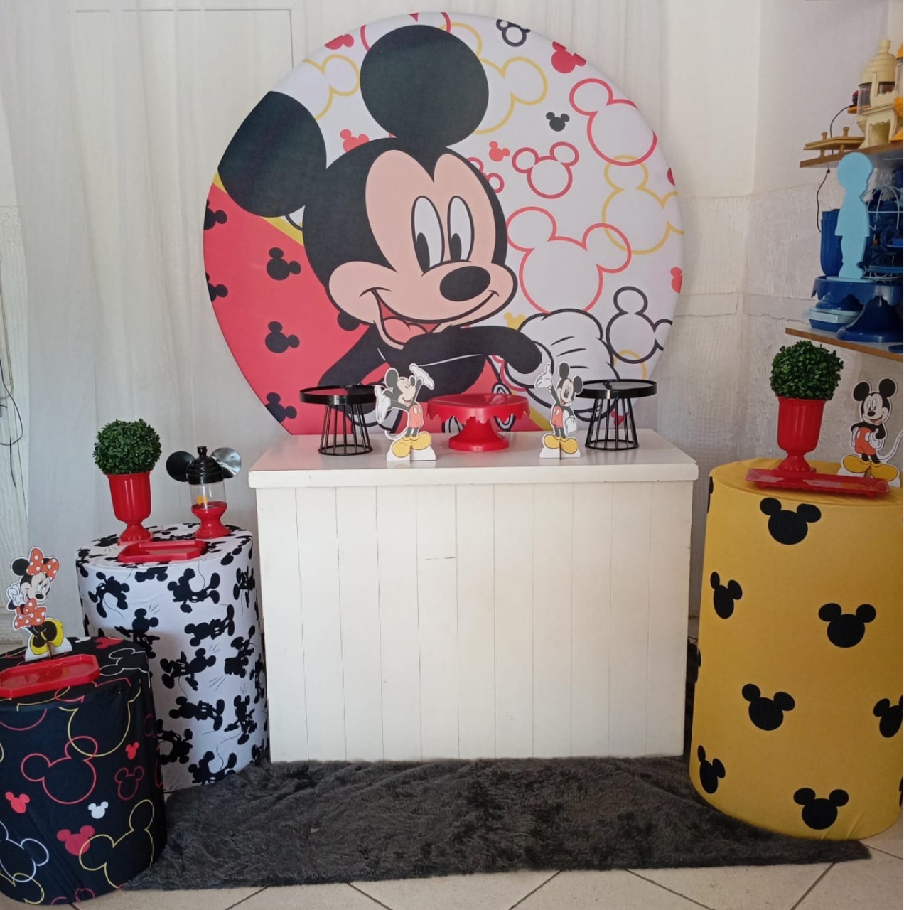 Kit Especial - Mickey - Bonequinha Preta Festas