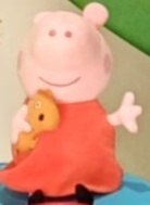 Peppa Pig Pelucia - Bonequinha Preta Festas