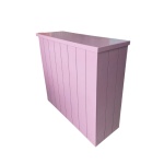 Mesa Ripada Mdf - Rosa Bebê - imagem 1