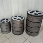 Trio de Capa Para Cilindro Pneu / Carros / Hot Wheels - imagem 2