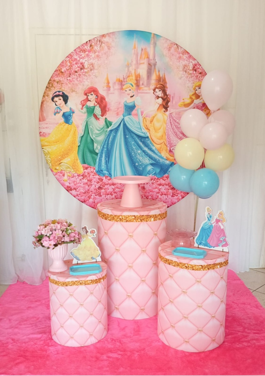 Kit Básico - Princesas - Bonequinha Preta Festas