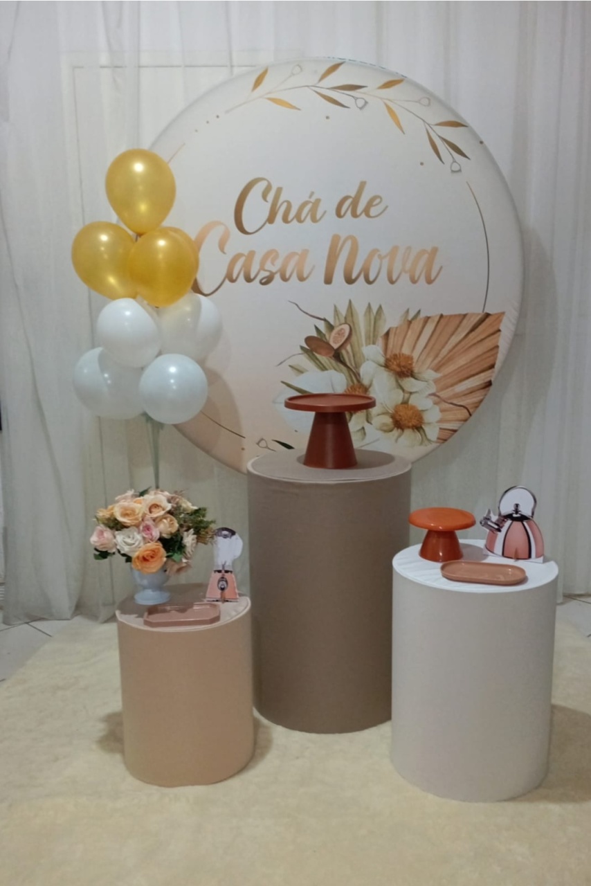 Kit Básico - Chá de Casa Nova - Bonequinha Preta Festas