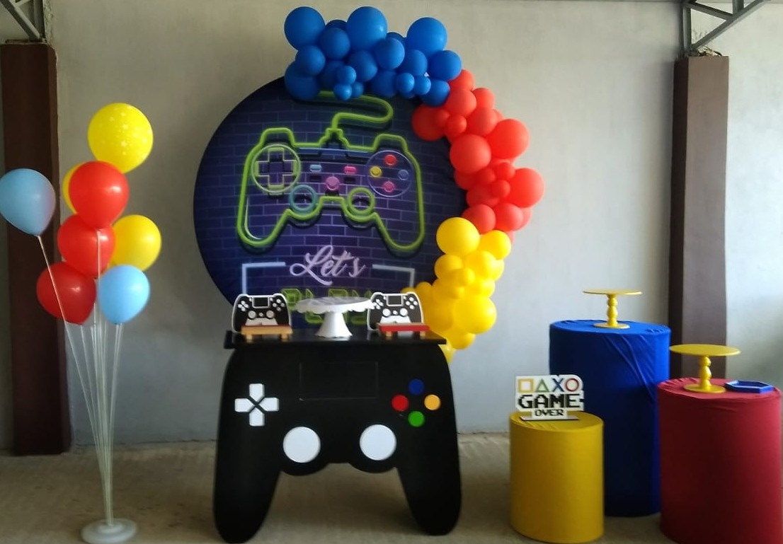 Kit Especial - Vídeo Game - Bonequinha Preta Festas