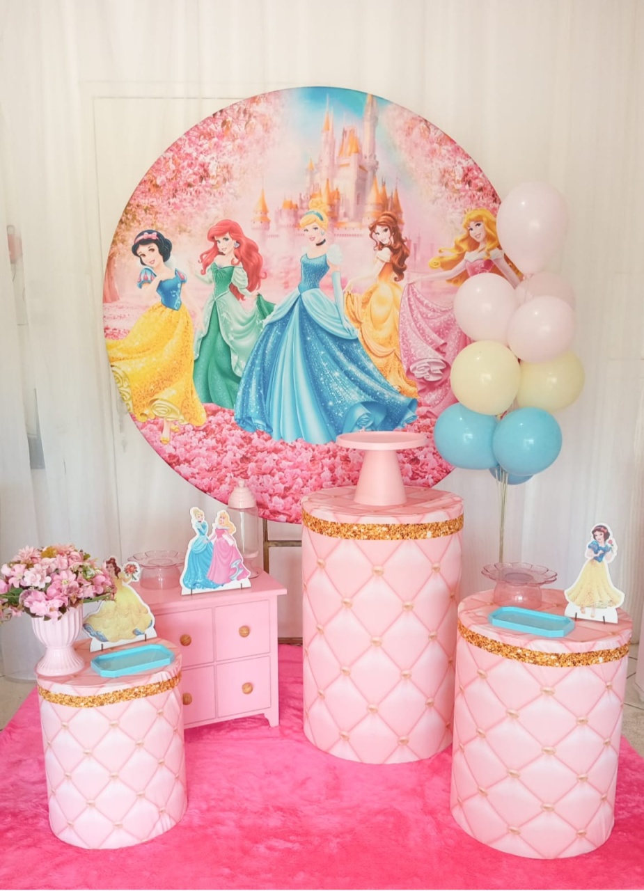 Kit Completo - Princesas - Bonequinha Preta Festas