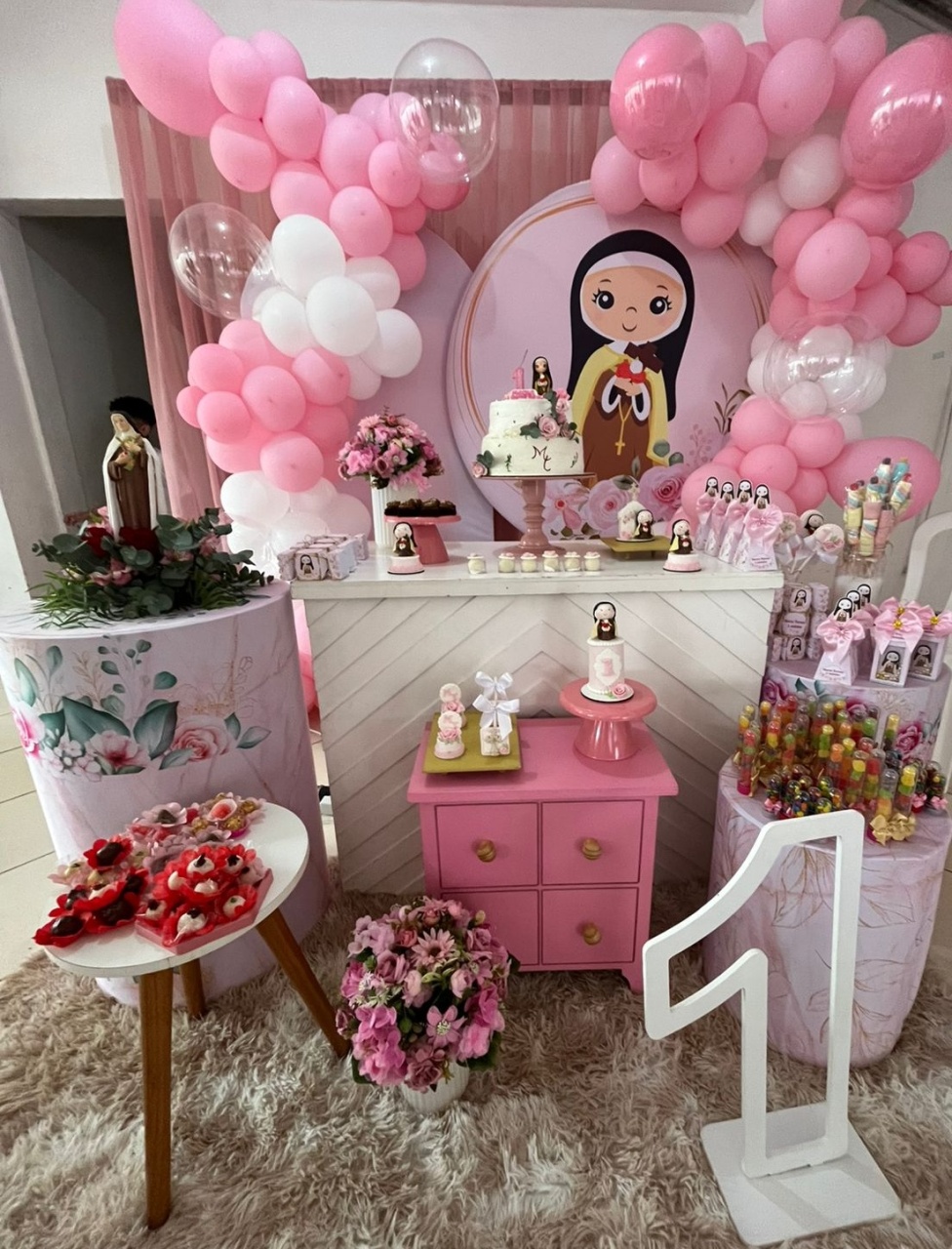 Kit Luxo - Santa Terezinha - Bonequinha Preta Festas