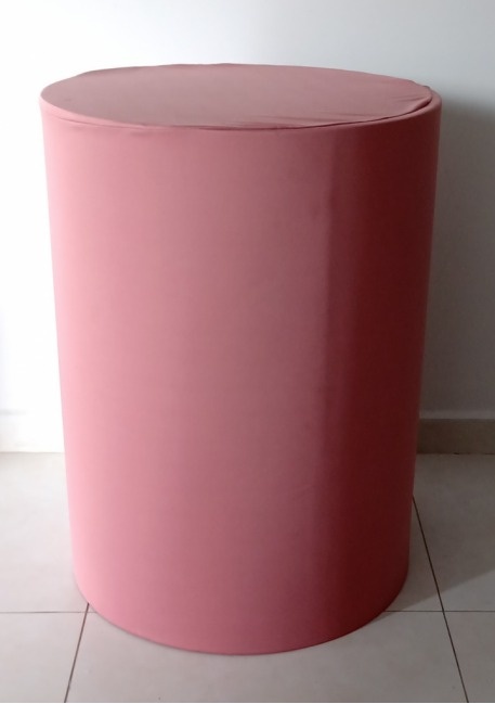 Capa Para Cilindro P - Rosé - Bonequinha Preta Festas