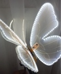 Borboleta de Led Com Movimento - 40Cm - imagem 2