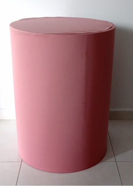 Capa Para Cilindro M - Rosé - Bonequinha Preta Festas