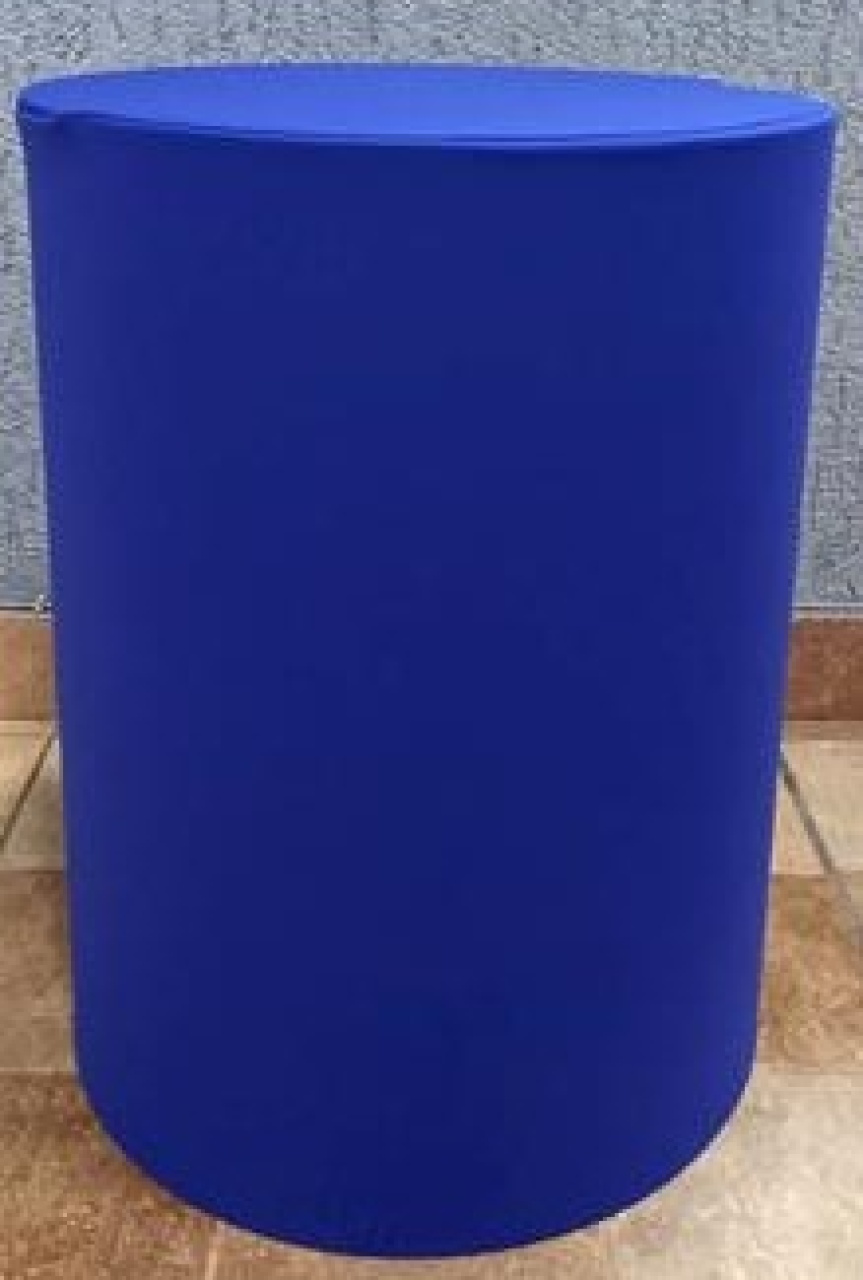 Capa Para Cilindro P - Azul Royal - Bonequinha Preta Festas
