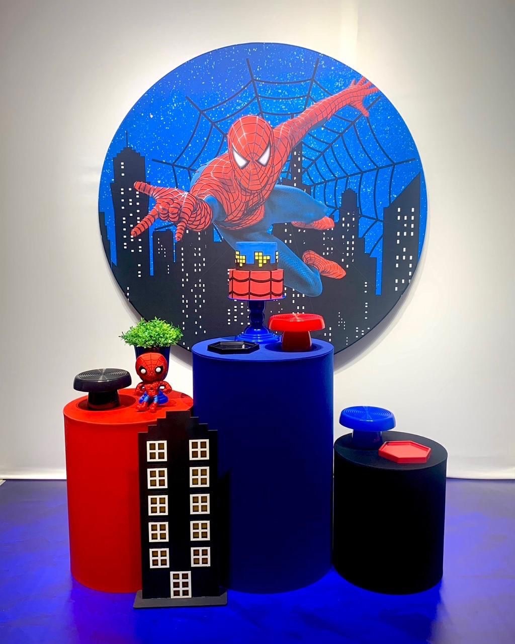 Kit Homem Aranha - Bronze - Bolando a Festa