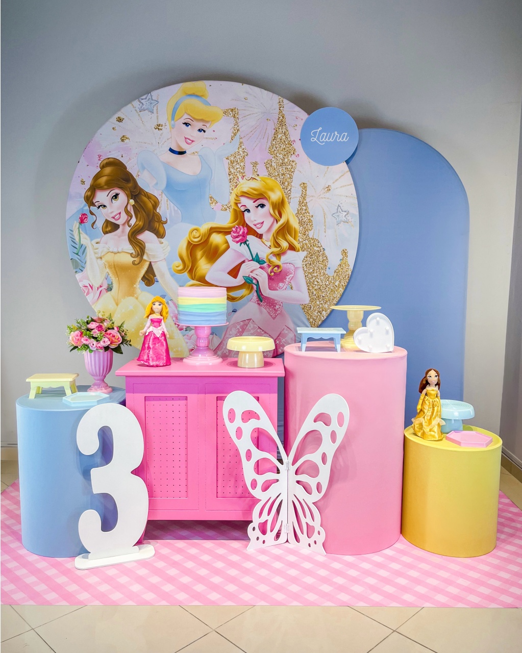 Kit Princesas 2 - Ouro - Bolando a Festa