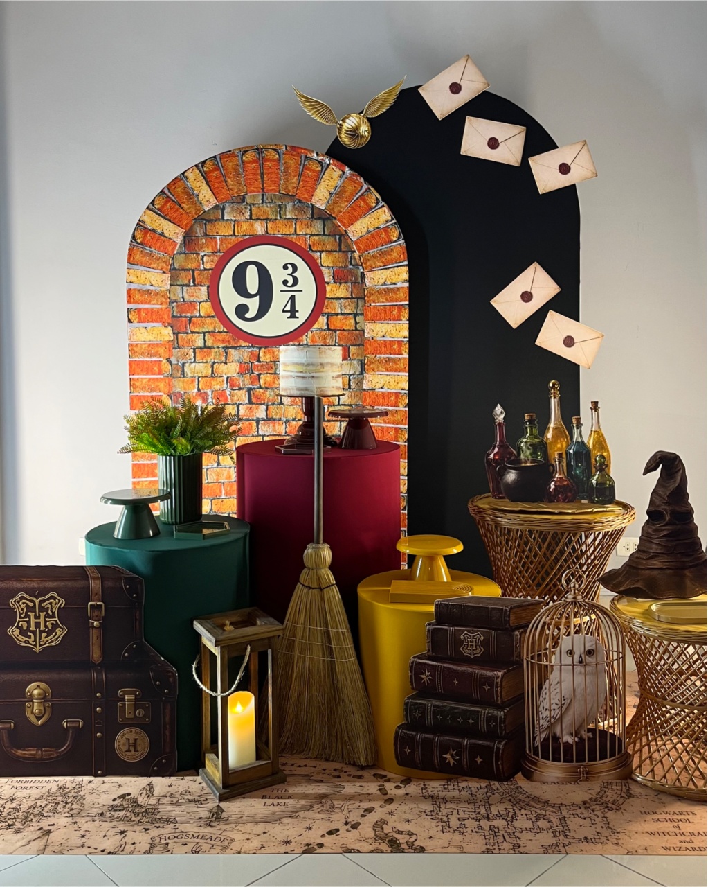 Kit Harry Potter - Vime M - Bolando a Festa
